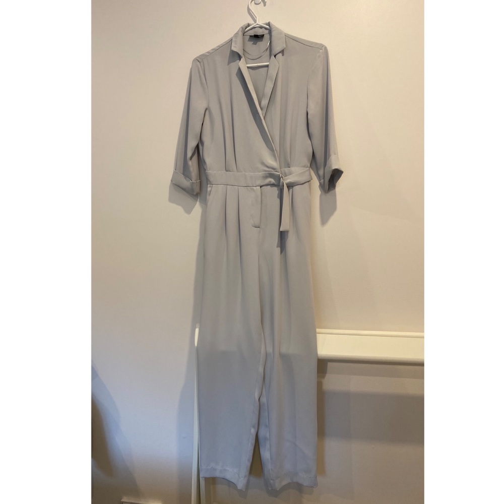 Topshop grey jumpsuit